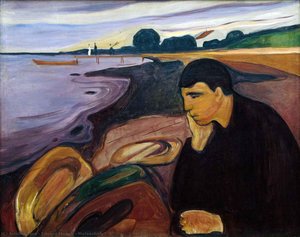 Melancholy — Edvard Munch