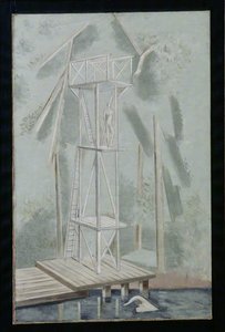 The Diving Stage — Paul Nash