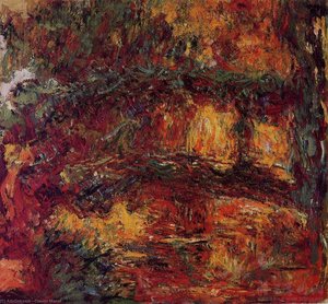 The Japanese Bridge At Giverny