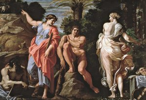 Izbor Herakla — Annibale Carracci
