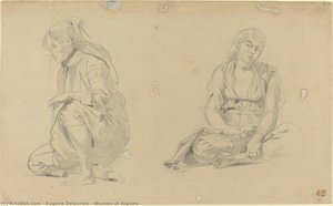 Women Of Algiers — Eugène Delacroix