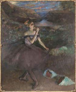 Dancer With Bouquets — Edgar Degas