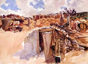 Dugout — John Singer Sargent
