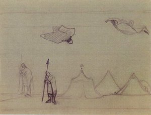 Study To ''flying Carpet'' — Nicholas Roerich