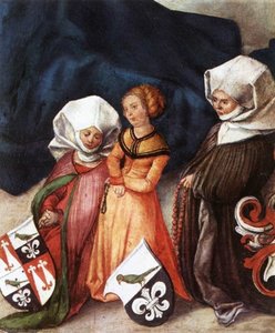 Paumgartner Altar (detail Of Central Panel) — Albrecht Dürer