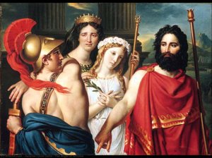 Ånden Til Akilles — Jacques-louis David