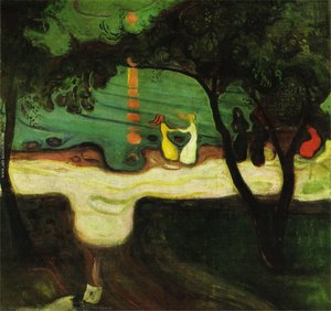 Tanec Na Pláži — Edvard Munch