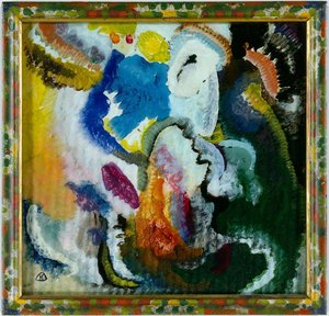 Με Τον Ιππότη (με Τον Οδηγό) — Wassily Wassilyevich Kandinsky