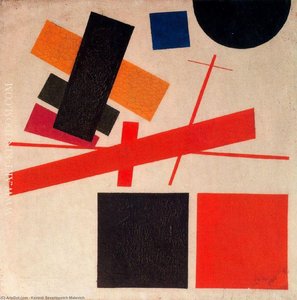 Suprematism. Nonobjective Composition