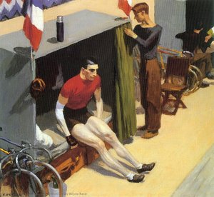 French Six Day Bicycle Racer