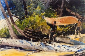 End Of The Portage — Winslow Homer