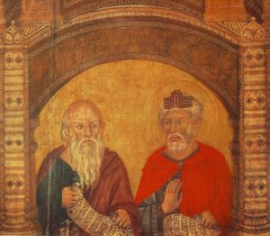 The Madonna In Majesty (detail)