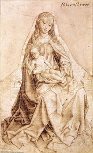 Virgin With The Blessing Child — Rogier Van Der Weyden