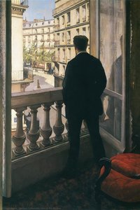 Man At The Window — Gustave Caillebotte