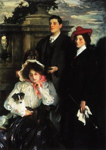 Hylda, Almina And Conway, Children Of Asher Wertheimer — John Singer Sargent