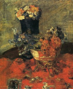 Fleurs Et Vases — James Ensor