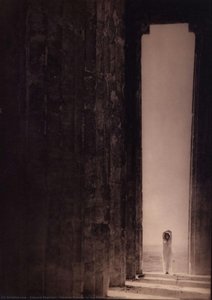 Isadora Duncan In The Parthenon, Athens — Edward Steichen