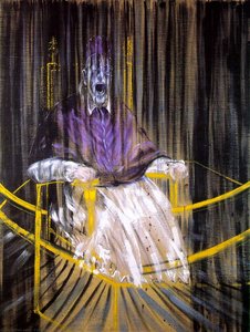 Study After Velazquez's Portrait Of Pope Innocent X, 1953 — Francis Bacon