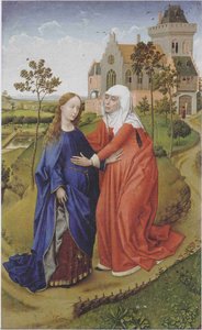 Visitation Of Mary — Rogier Van Der Weyden