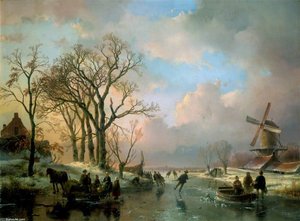 Skating In Holland