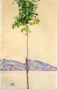 Little Tree (chestnut Tree At Lake Constance) — Egon Schiele