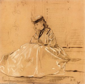 Portrait Of Elizabeth Loring Grant