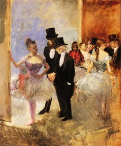 Gentlemen Of The Opera (also Known As The Dance Studio) — Jean Louis Forain