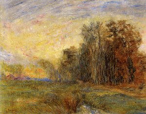 La Lisiere Du Bois A Ostende — James Ensor