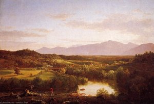 River In The Catskills — Thomas Cole