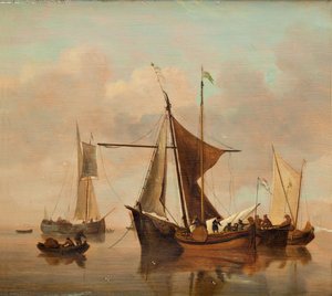 Quiet Lake — Willem Van De Velde Mlađi