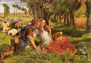 The Hireling Shepherd — William Holman Hunt