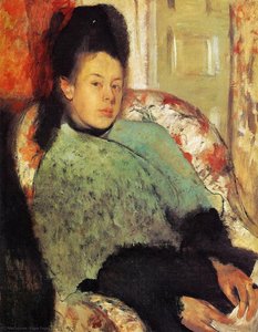 Elena Carafa — Edgar Degas