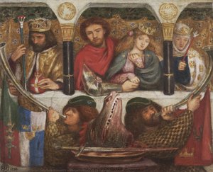 The Wedding Of St George — Dante Gabriel Rossetti