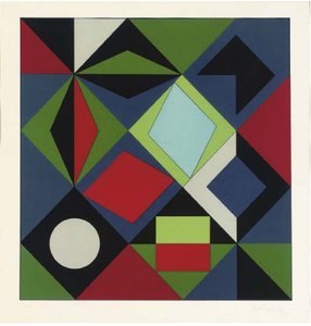 Abstract Composition 16 — Victor Vasarely
