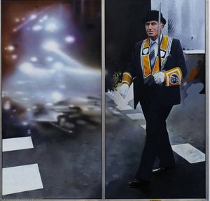 The Orangeman — Richard Hamilton