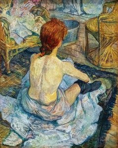 The Toilette, Musee D'orsay — Henri De Toulouse-lautrec