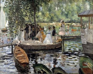 La Grenouillere — Pierre-auguste Renoir