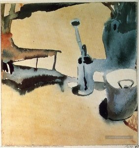 Flower Stand With Watering Can And Bucket — Paul Klee