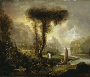 Study For The Voyage Of Life Youth — Thomas Cole