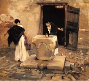 Velencei Vízhordozók — John Singer Sargent