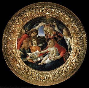 Madonna Of The Magnificat (madonna Del Magnificat) — Sandro Botticelli