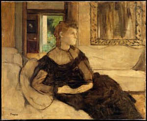 Mme Theodore Gobillard, Nee Yves Morisot — Edgar Degas