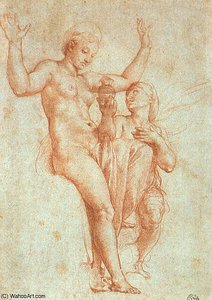 Psyche Offering Venus The Water Of Styx — Raphael