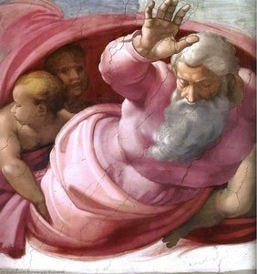 Separation Of The Earth From The Waters (detail)