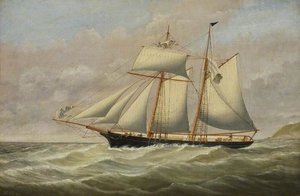 The Topsail Schooner 'astrea' — Thomas Chidgey