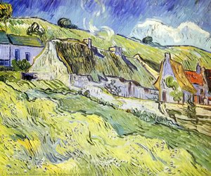 A Group Of Cottages — Vincent Willem Van Gogh
