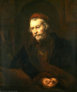 An Elderly Man As Saint Paul — Rembrandt Van Rijn