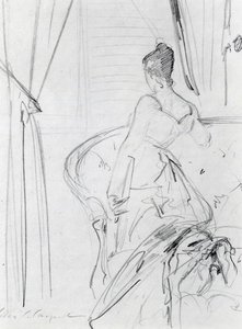 Study For Madame X — John Singer Sargent