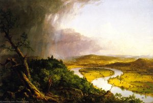The Oxbow (also Known As The Connecticut River Near Northampton) — Thomas Cole