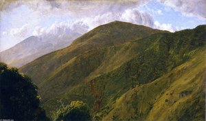 Scene In The Blue Mountains, Jamaica — Frederic Edwin Church